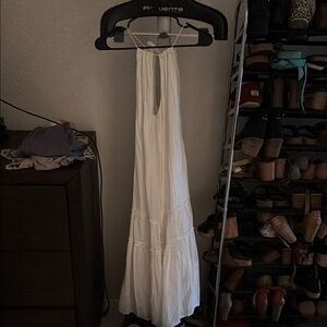 Elegant White Maxi Dress